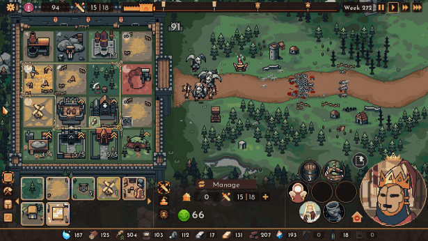 The kingdom is thriving in The King is Watching.