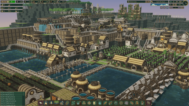 A settlement that I made in Timberborn for the purposes of this post.