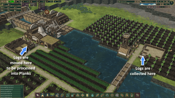 Example showing how to set up settlement to take advantage of Haulers.