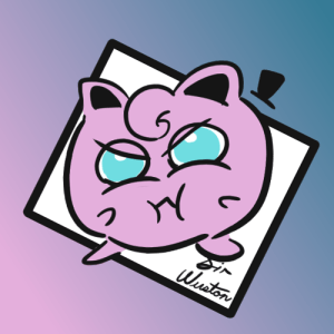 Meet Winston the Jigglypuff.