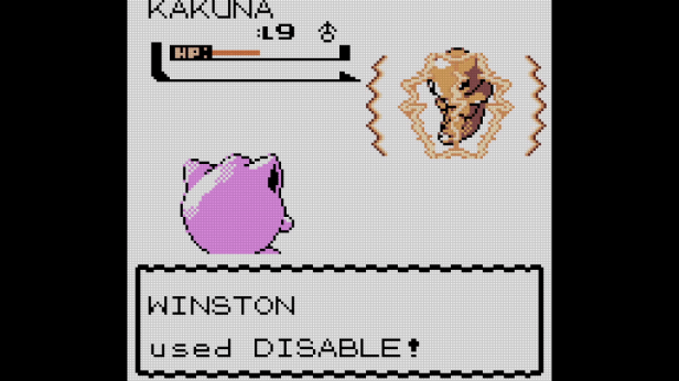 Winston using Disable on Kakuna.