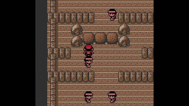 The Strength puzzle in Chuck's gym on Cianwood.