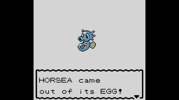 Daisy Jr hatching out of her egg.