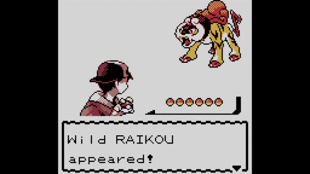 A wild Raikou appears.